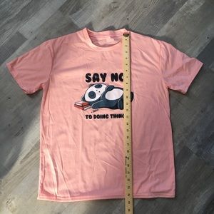 Women girl T shirt pink